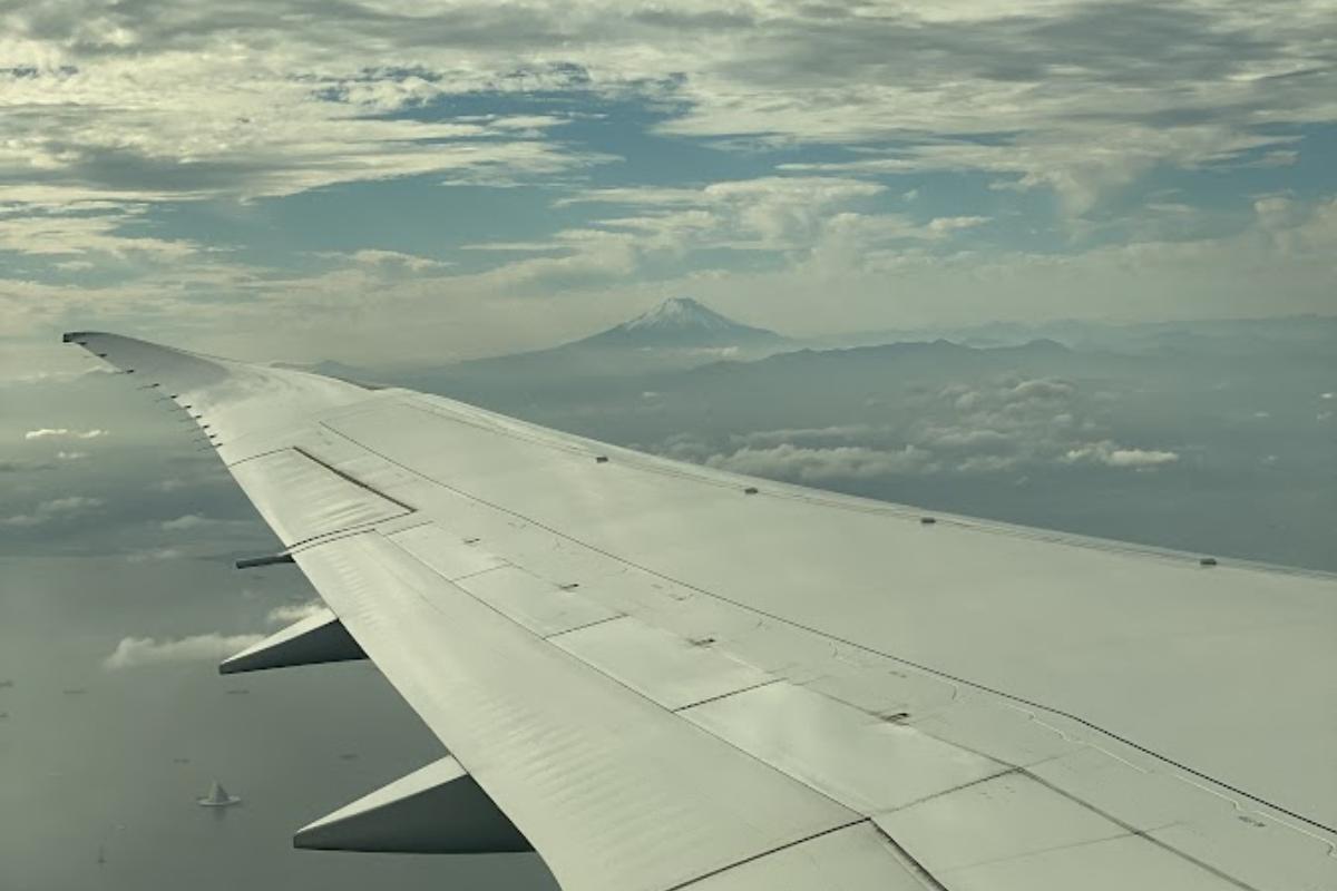 Ein wunderschöner Ausblick auf den Fuji